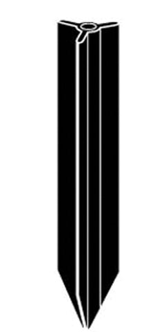 Accessory Stake Bollard Mount - 15578BK