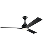 300031sbk - ceiling fan 52 inch Satin Black - www.donslighthouse.ca