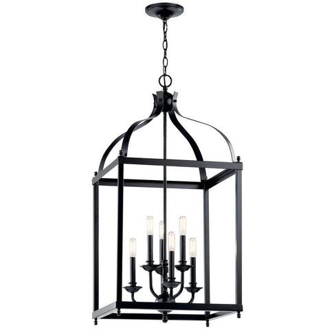 42568bk - chandelier multi tier Black - www.donslighthouse.ca