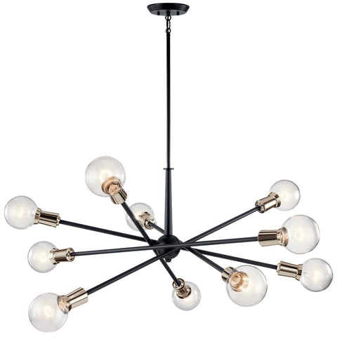 43119bk - chandelier Black - www.donslighthouse.ca