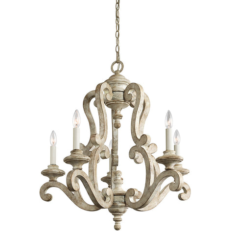 Hayman Bay - Chandelier 5Lt - 43256DAW