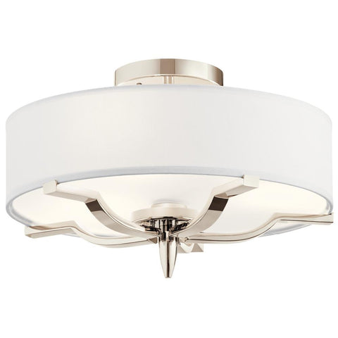 44314pn - flush mount Polished Nickel - www.donslighthouse.ca