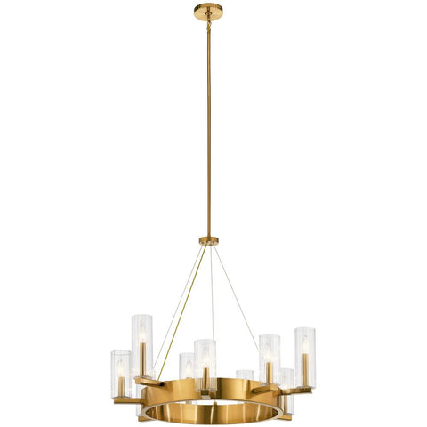 44315fxg - chandelier Fox Gold - www.donslighthouse.ca