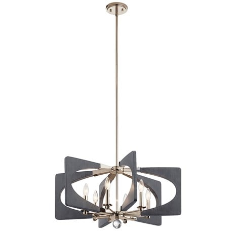44360dwg - linear chandelier Driftwood Grey - www.donslighthouse.ca