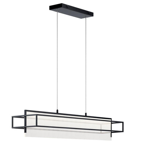 84051 - linear pendant Matte Black - www.donslighthouse.ca